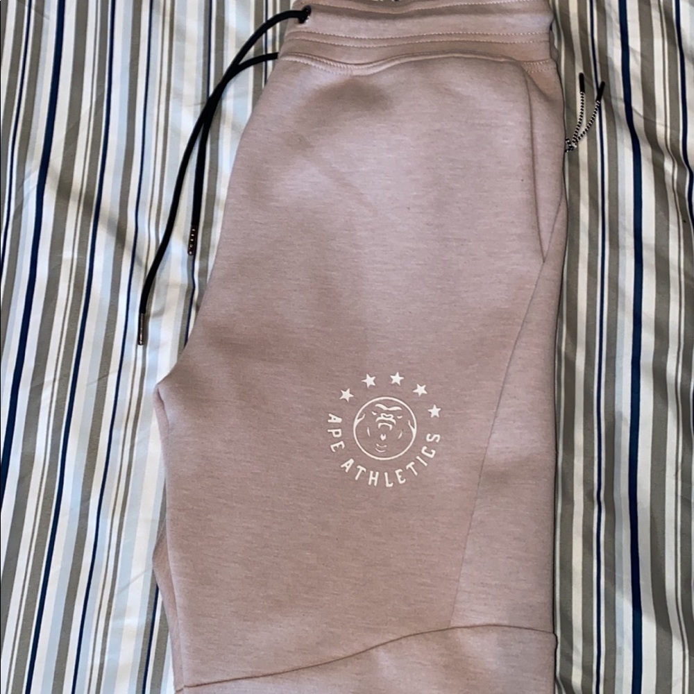 ape athletic joggers, perfect condition